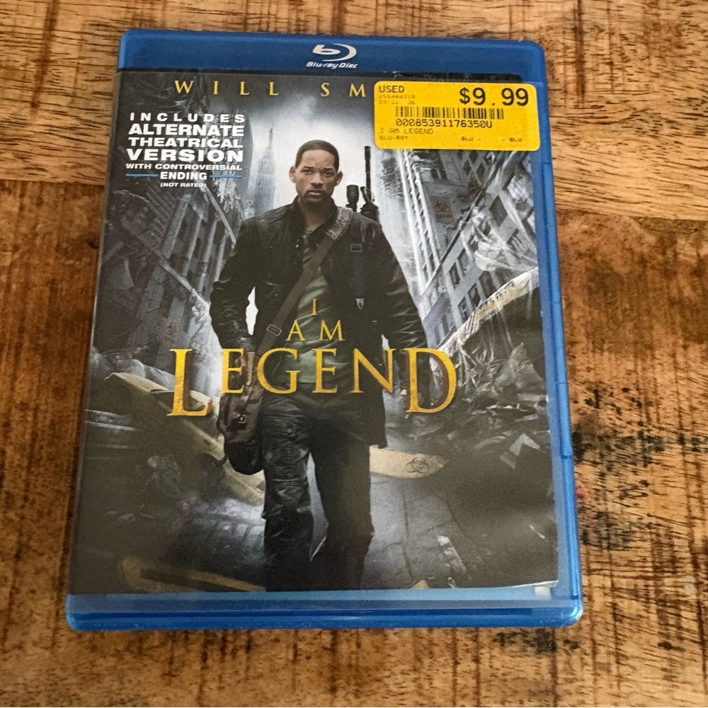 I Am Legend Blu Ray Disc